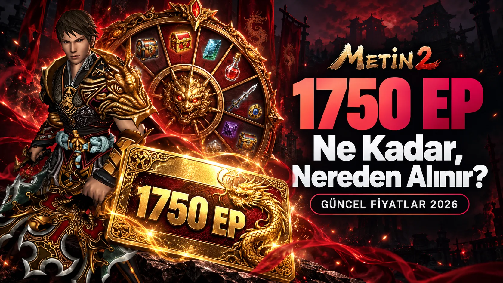 Metin2 1750 EP ne kadar ve güncel e-pin fiyatları 2026