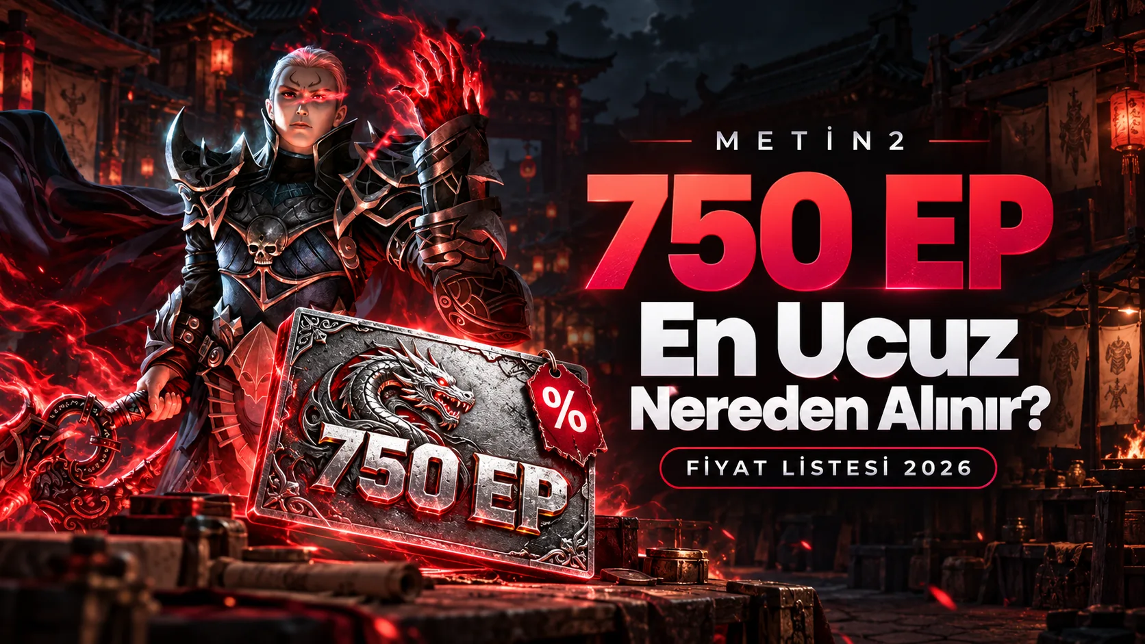Metin2 750 EP en ucuz nereden alınır ve fiyat listesi 2026