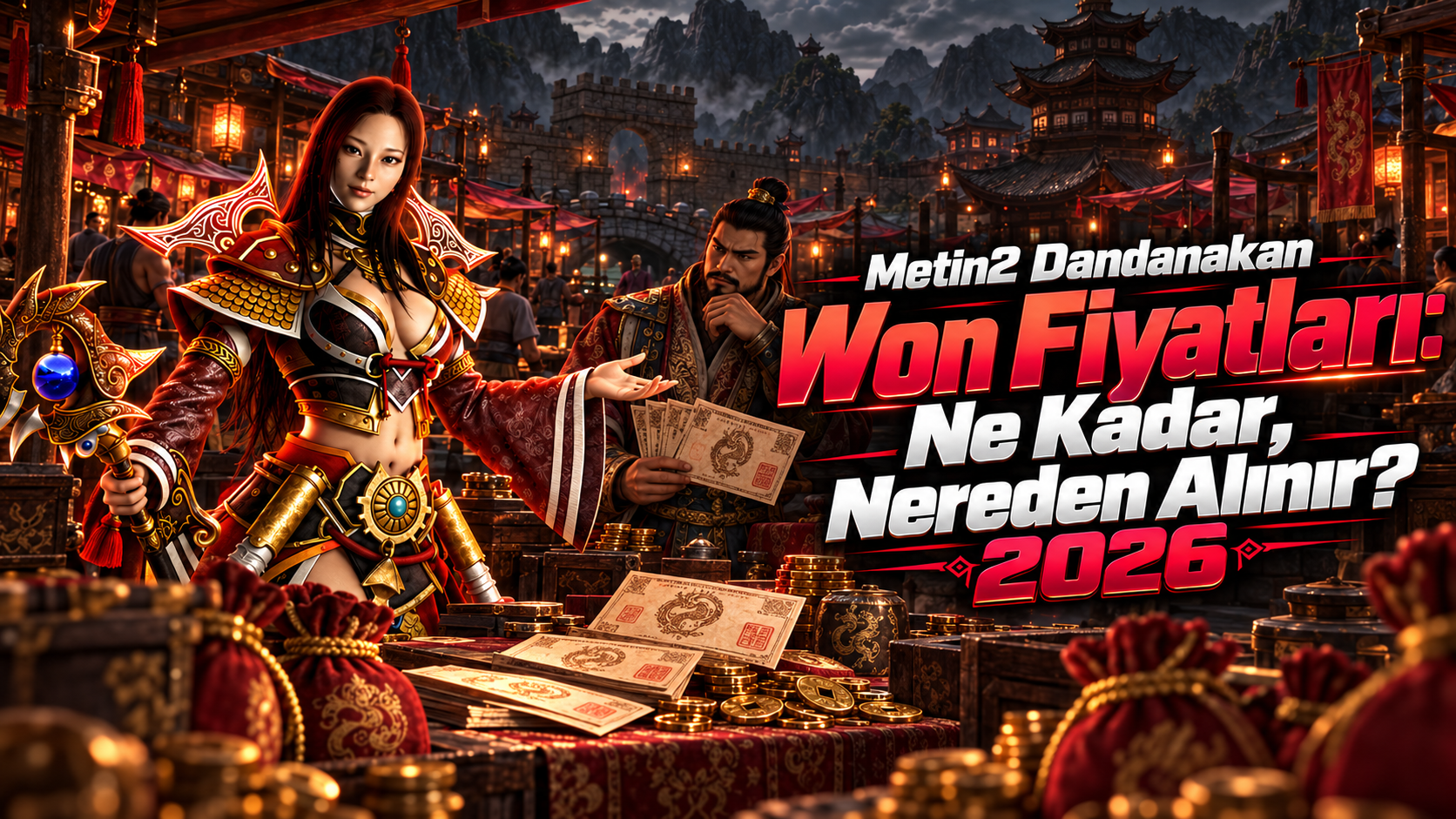 Metin2 Dandanakan Won fiyatları ne kadar ve alım rehberi 2026