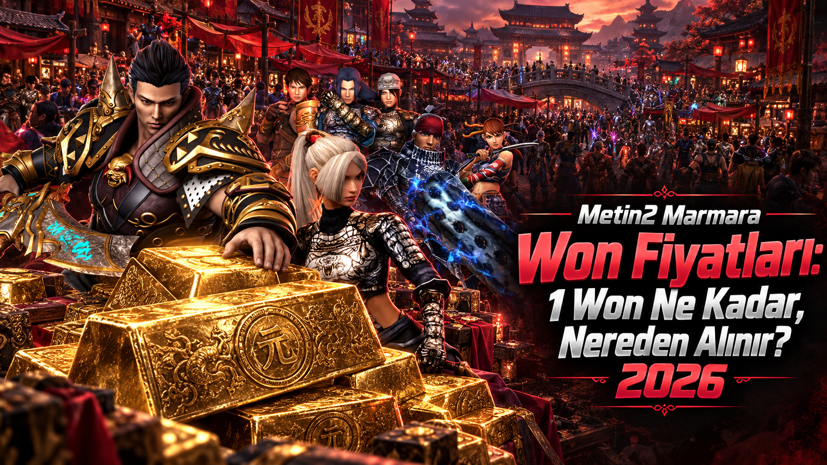 Metin2 Marmara Won fiyatları 1 Won ne kadar ve alım rehberi 2026