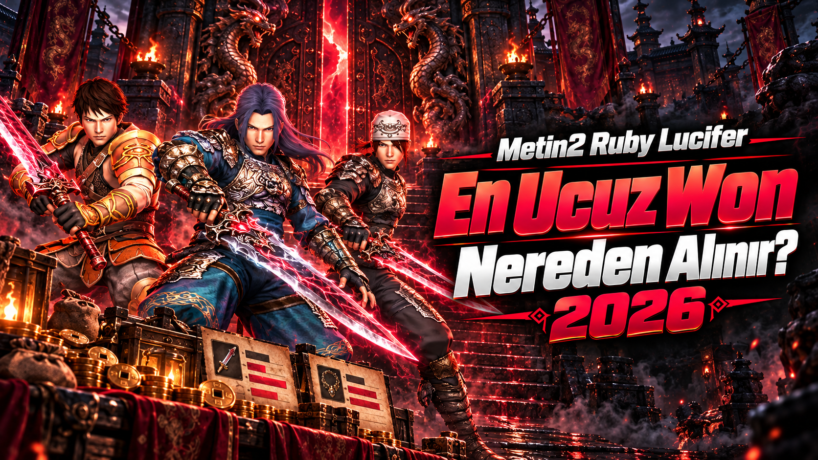 Metin2 Ruby Lucifer en ucuz Won nereden alınır ve satıcı fiyatları 2026